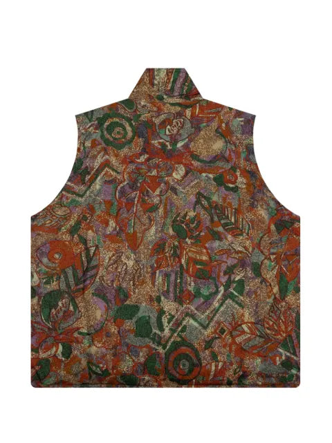 SOUTH2 WEST8 zipped multi-pocket padding vest
