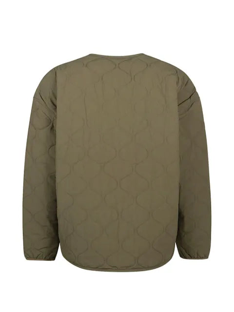 DICKIES logo-detail quilted jacket