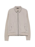 Herno panelled waffle-knit lightweight jacket
