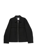 SANDRO Theodore patch-pocket zip-up jacket