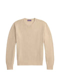 Ralph Lauren Purple Label raglan-sleeve ribbed-knit sweater