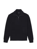 A.P.C. ribbed-knit half-zip sweater
