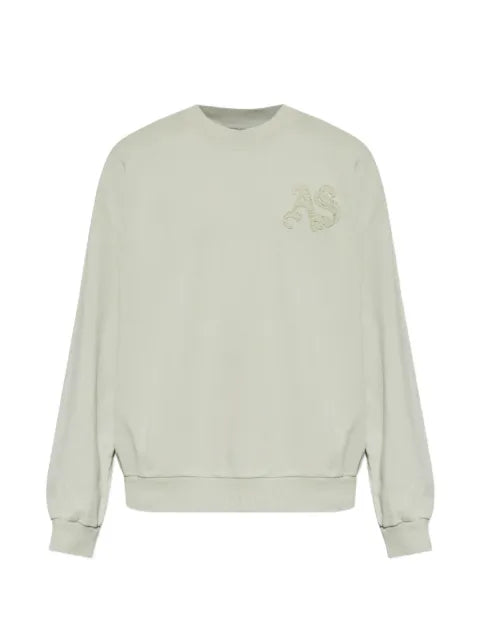 AllSaints Insignia logo-patch sweater