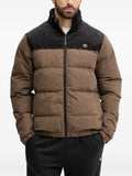 Rip Curl corduroy-panelled quilted jacket