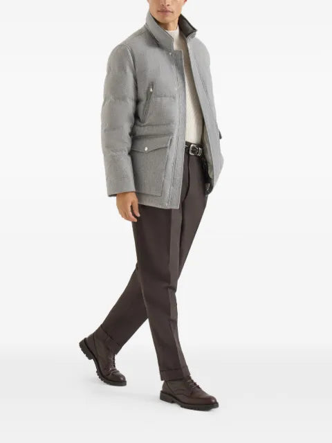 Brunello Cucinelli parka with detachable hood