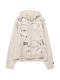 Maison MIHARA YASUHIRO zip-up hoodie