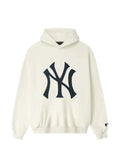 FEAR OF GOD ESSENTIALS x New York Yankees logo-print hoodie