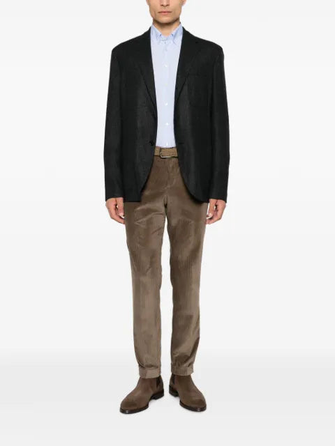 ETRO check-pattern single-breasted blazer