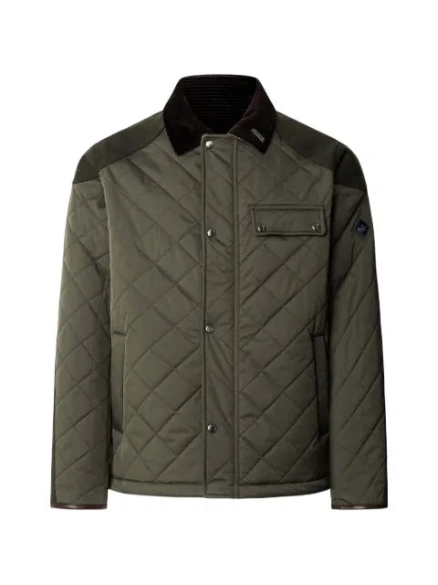 Hackett London Kinloch Hybrid quilted jacket