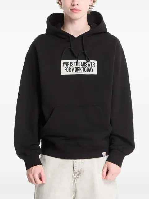 Carhartt WIP bumper sticker hoodie