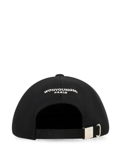 Wooyoungmi WYM logo-embroidered baseball cap