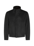 Lardini virgin wool high-neck jacket