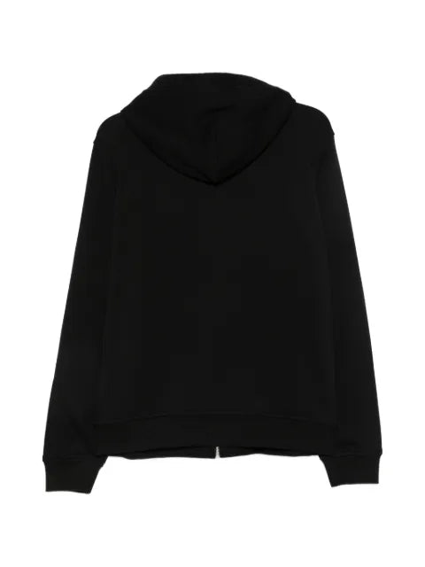 Karl Lagerfeld zip-up drawstring hoodie
