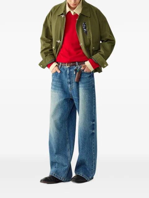 TOMBOY lobster-clasp button-detail jacket