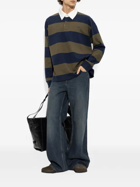 A.P.C. long-sleeve polo shirt