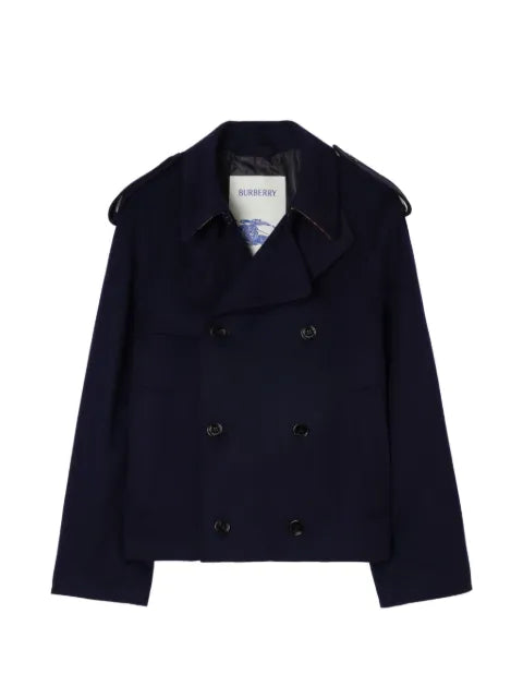 Burberry cashmere Leadenham trench jacket