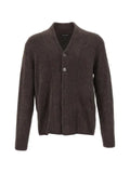 Emporio Armani textured-knit cardigan