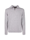 Zanone quarter-zip knitted sweater