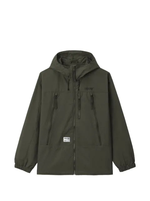 FINGERCROXX hooded zip-up jacket