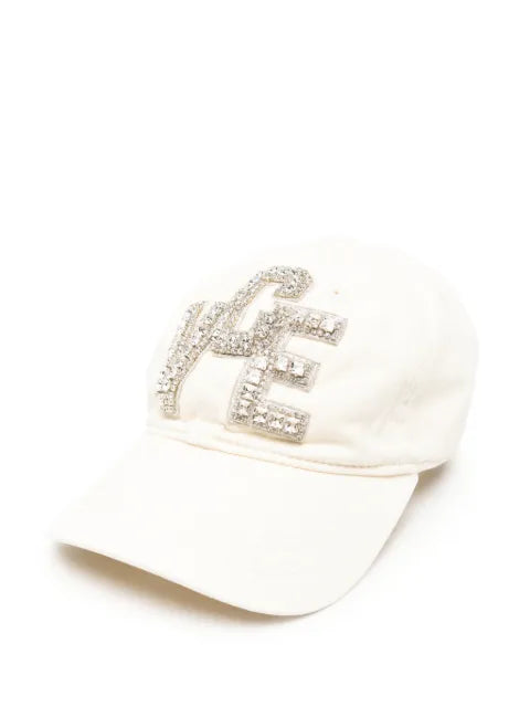 Golden Goose crystal-embellished baseball cap