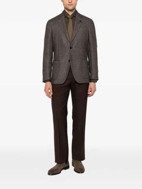 Lardini Prince of Wales-check blazer