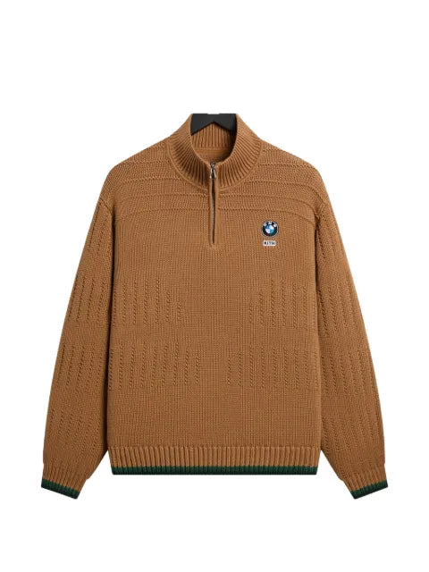 KITH x BMW Ansel quarter-zip sweater