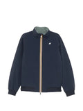 K-Way logo-patch reversible jacket