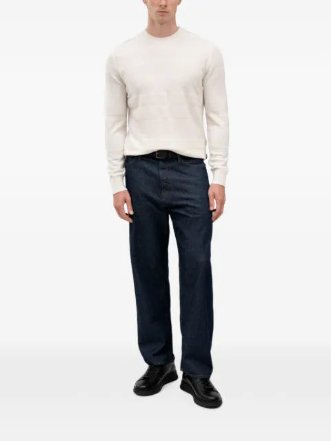 BOSS textured-knit sweater