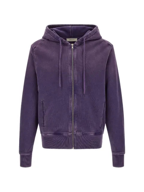 ENTIRE STUDIOS washed zip-up hoodie