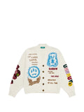 BARROW graphic-print button-up cardigan