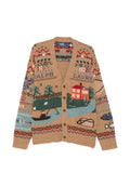 Polo Ralph Lauren intarsia-knit V-neck cardigan