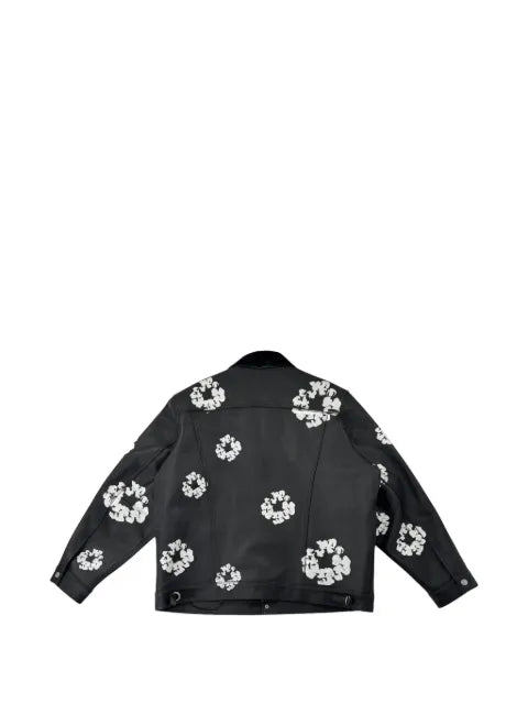 Denim Tears x Levi's Cotton Wreath leather jacket