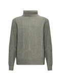 BOGNER Eros cable-knit turtleneck sweater