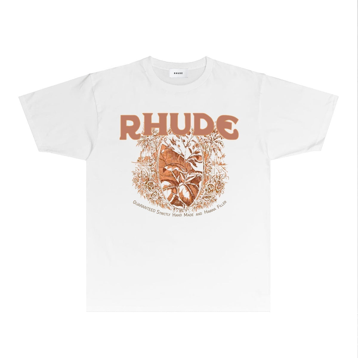 Rhude T-shirts Printed Trendy Pure Cotton