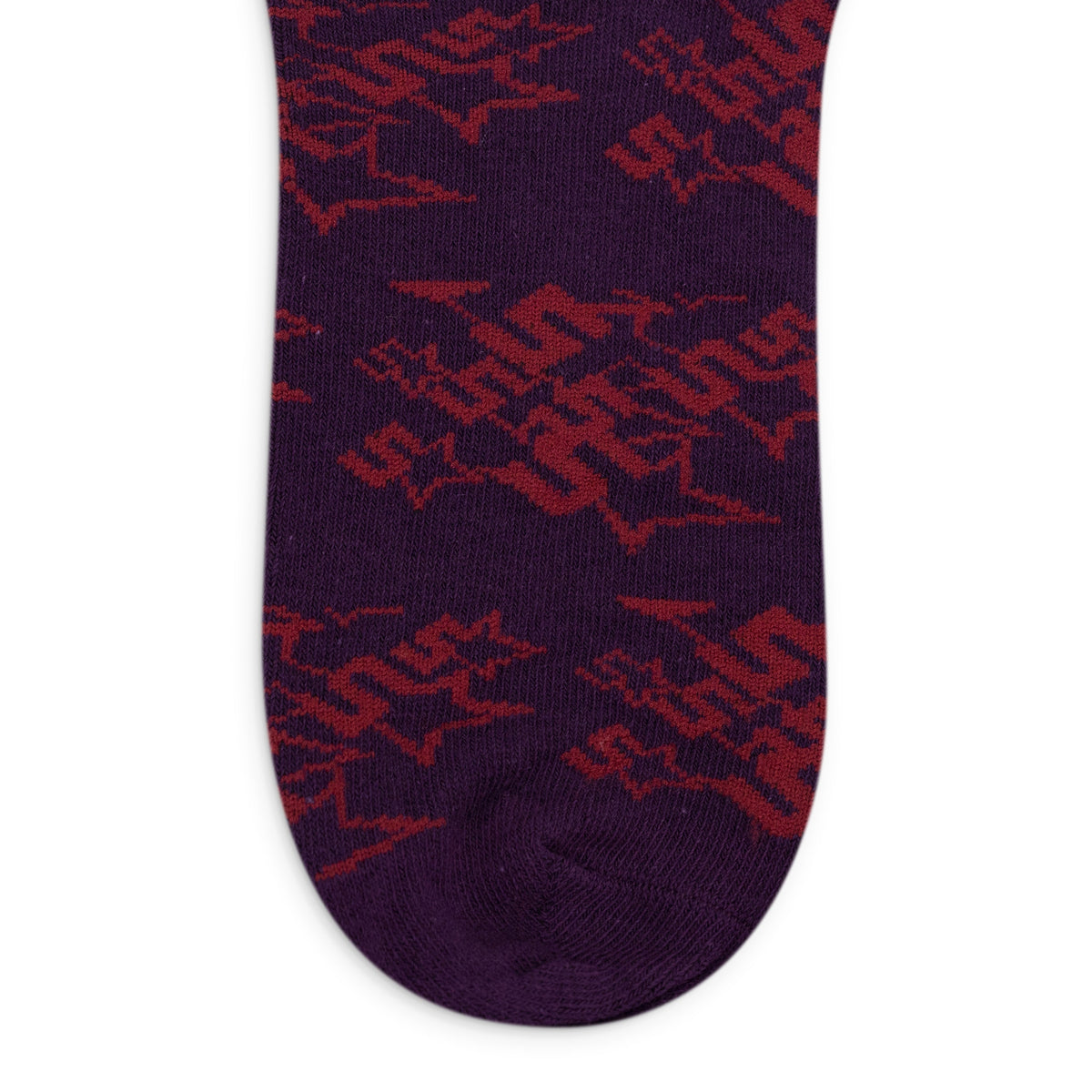 Maroon Candy Socks