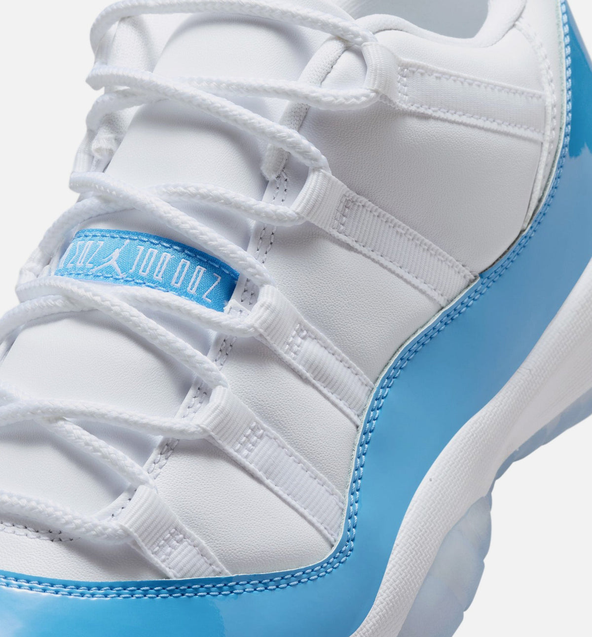 Air Jordan 11 Retro Low University Blue Men's Lifestyle Shoes - White/University Blue/Black