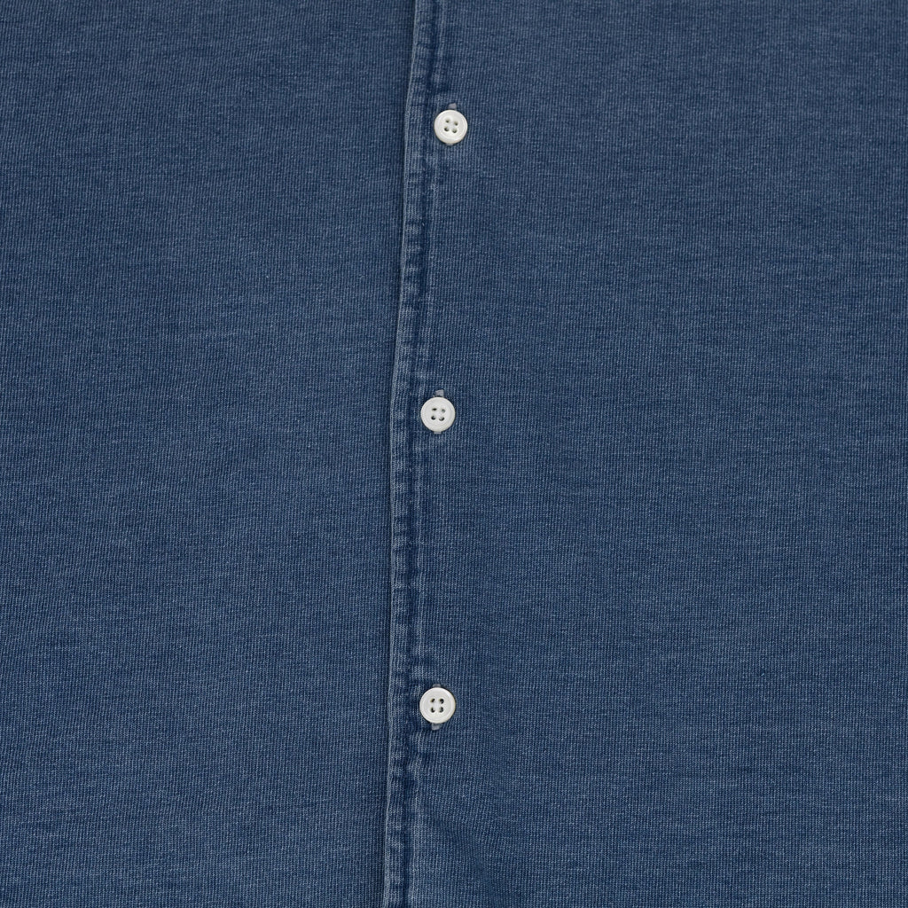 Blue Jersey Short Sleeve Shirt