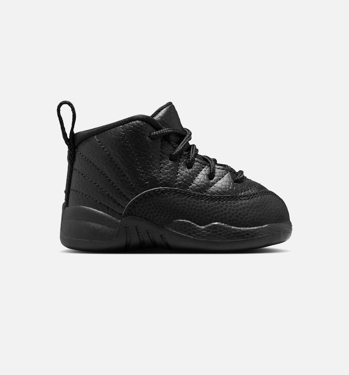 Air Jordan 12 Retro Bloodline Infant/Toddler Lifestyle Shoe - Black/Varsity Red