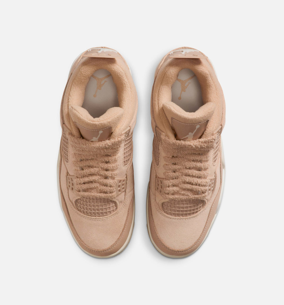 Air Jordan 4 Retro Cozy Girl Women's Lifestyle Shoes - Hemp/Light Orewood Brown