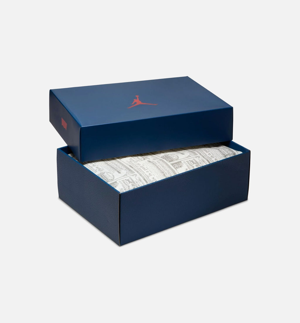 Air Jordan 3 x Levi's Indigo & Gym Red Men's Lifestyle Shoes - Denim/Black/Sail