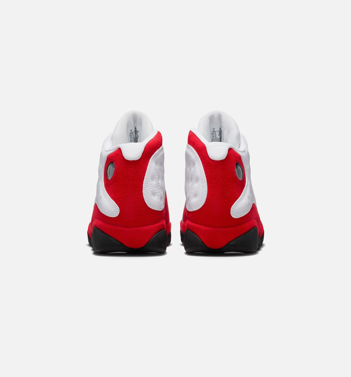 Air Jordan 13 Retro White and University Red Men's Lifestyle Shoe – White/Black/True Red