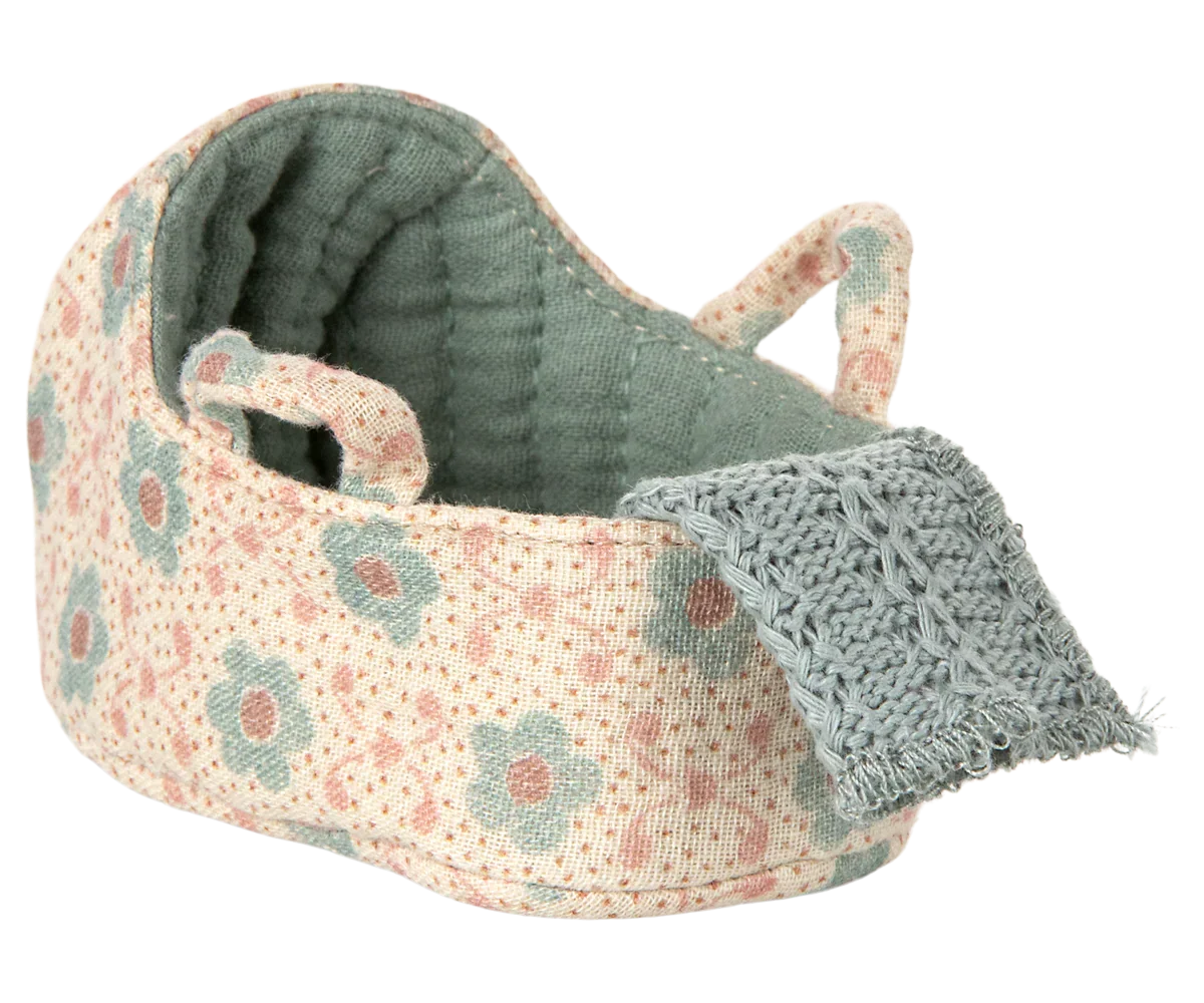 Carry cot, Baby mouse - Blue