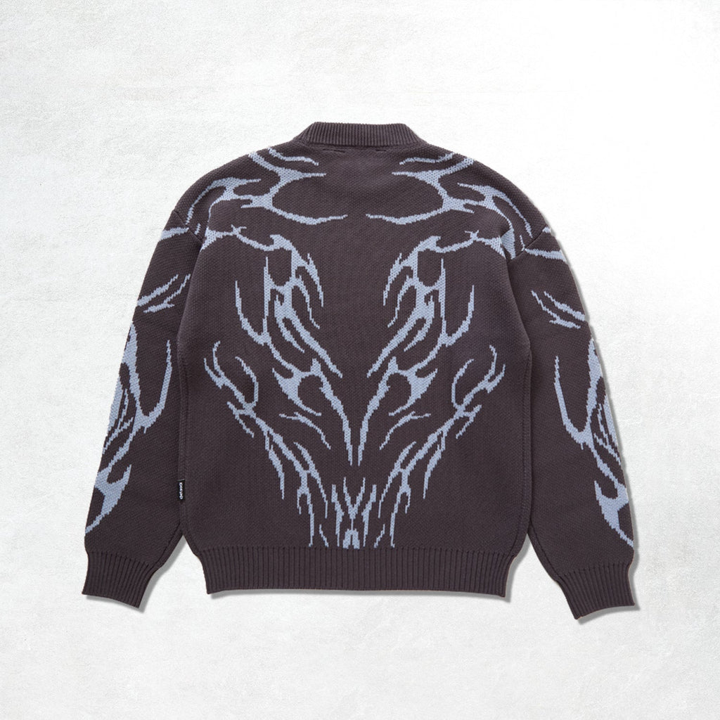 Chet Rock Cybersigilism Racer Jumper: Grey
