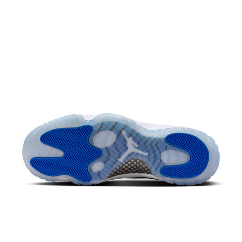 Air Jordan 1 Mid Hyper Royal Black Sneakers | 554724-077