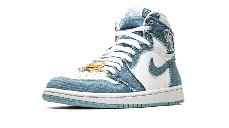 Air Jordan 1 High OG WMNS 'Denim' – Premium Denim Textile AJ1 High with Indigo Blue & White Detail
