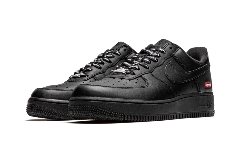 Supreme x Nike Air Force 1 Low "Mini Box Logo" Black (CU9225-001)