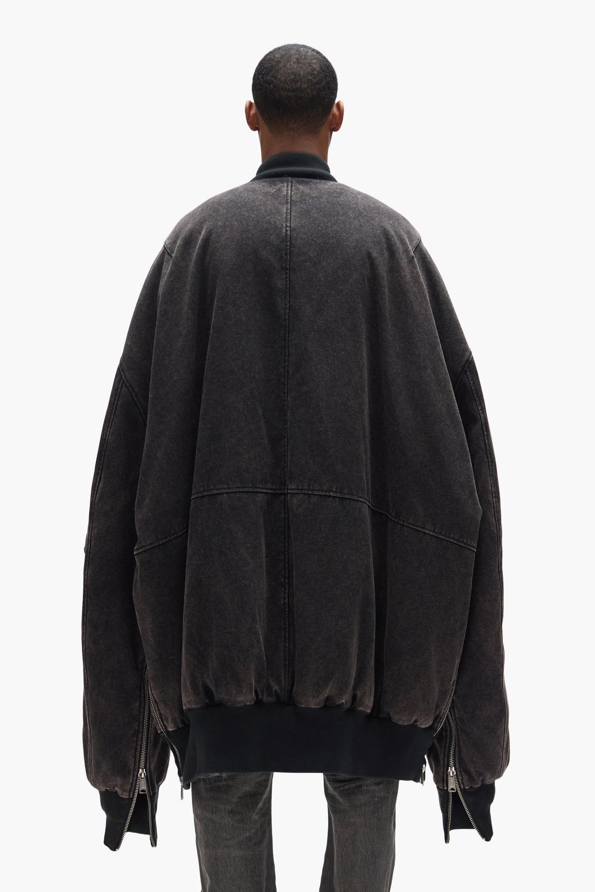 Purple X Alpha Industries Giant Bomber