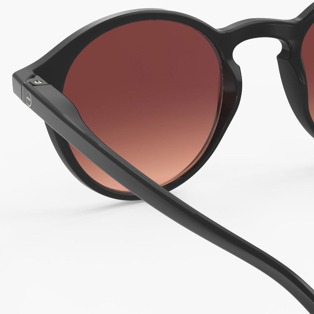 Izipizi Sun Glasses #D: Black Road Brown Shading Lenses