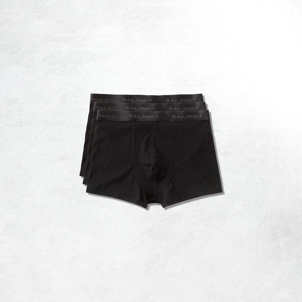 Nudie Jeans Boxer Briefs 3-Pack: Black