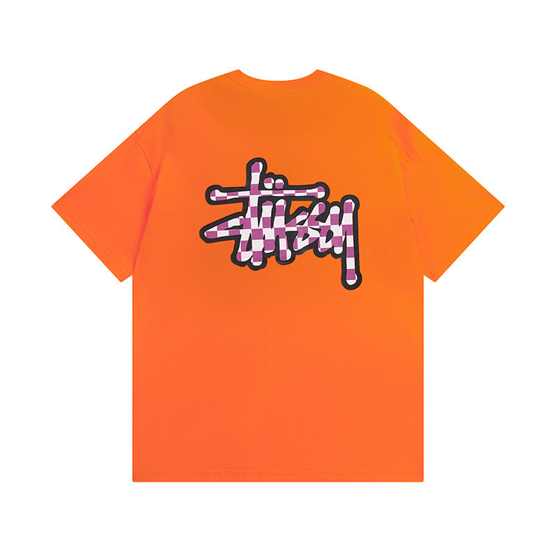 Stussy T Shirts Casual Loose Couple T Shirts